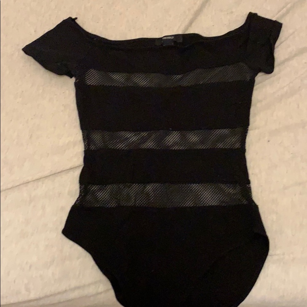 Forever21 mesh sexy bodysuit